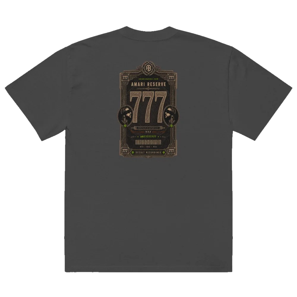 AMARI RESERVE 777 Tee — back