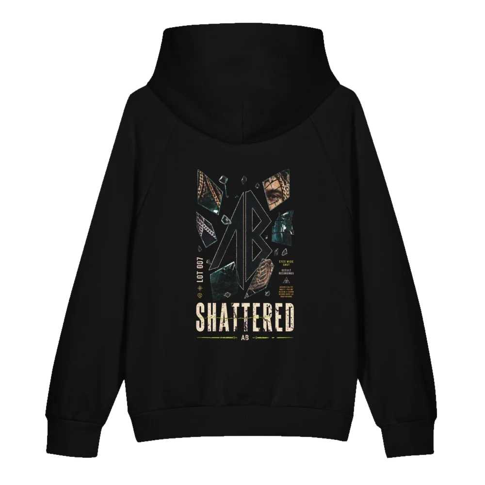SHATTERED Hoodie — back