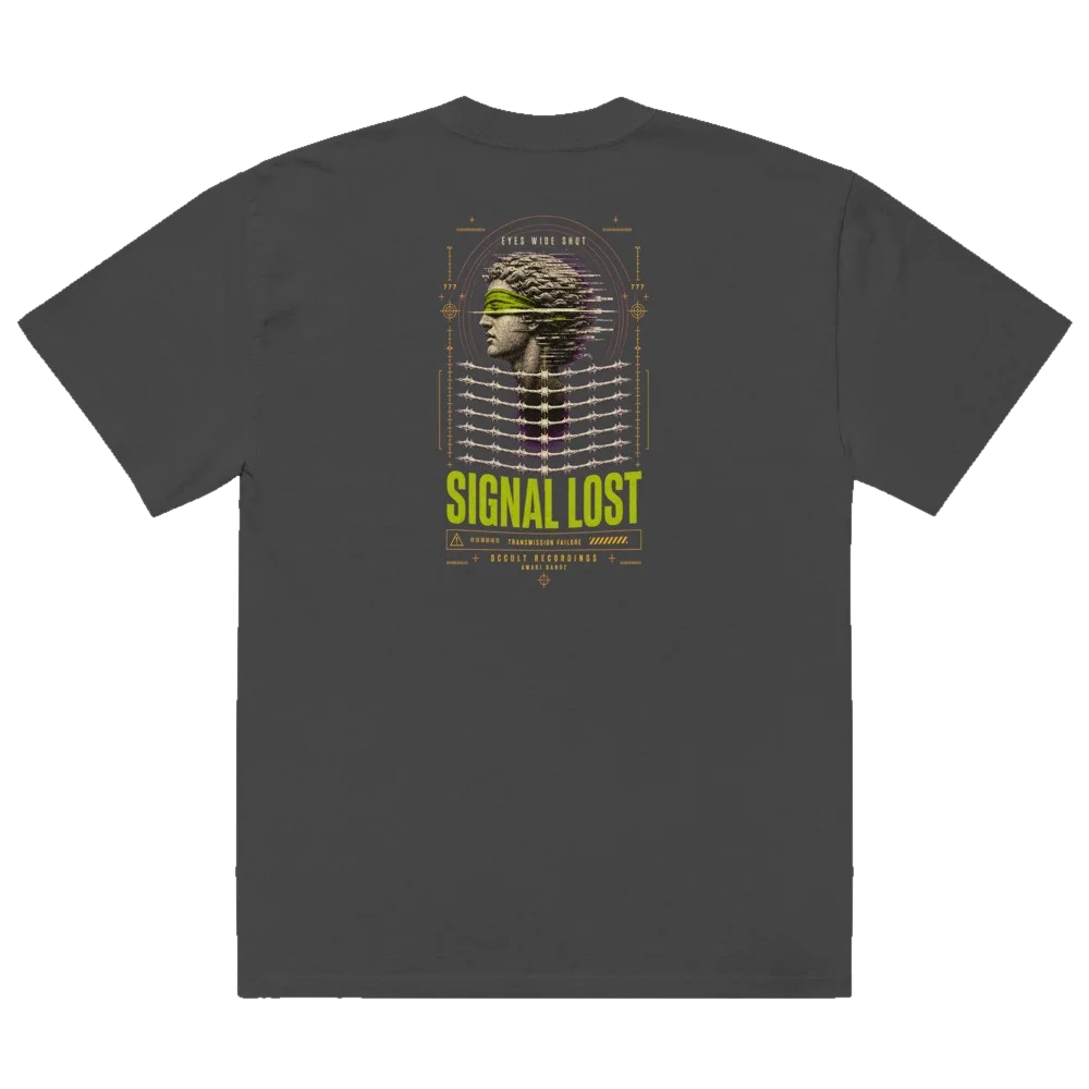 SIGNAL LOST Tee — back