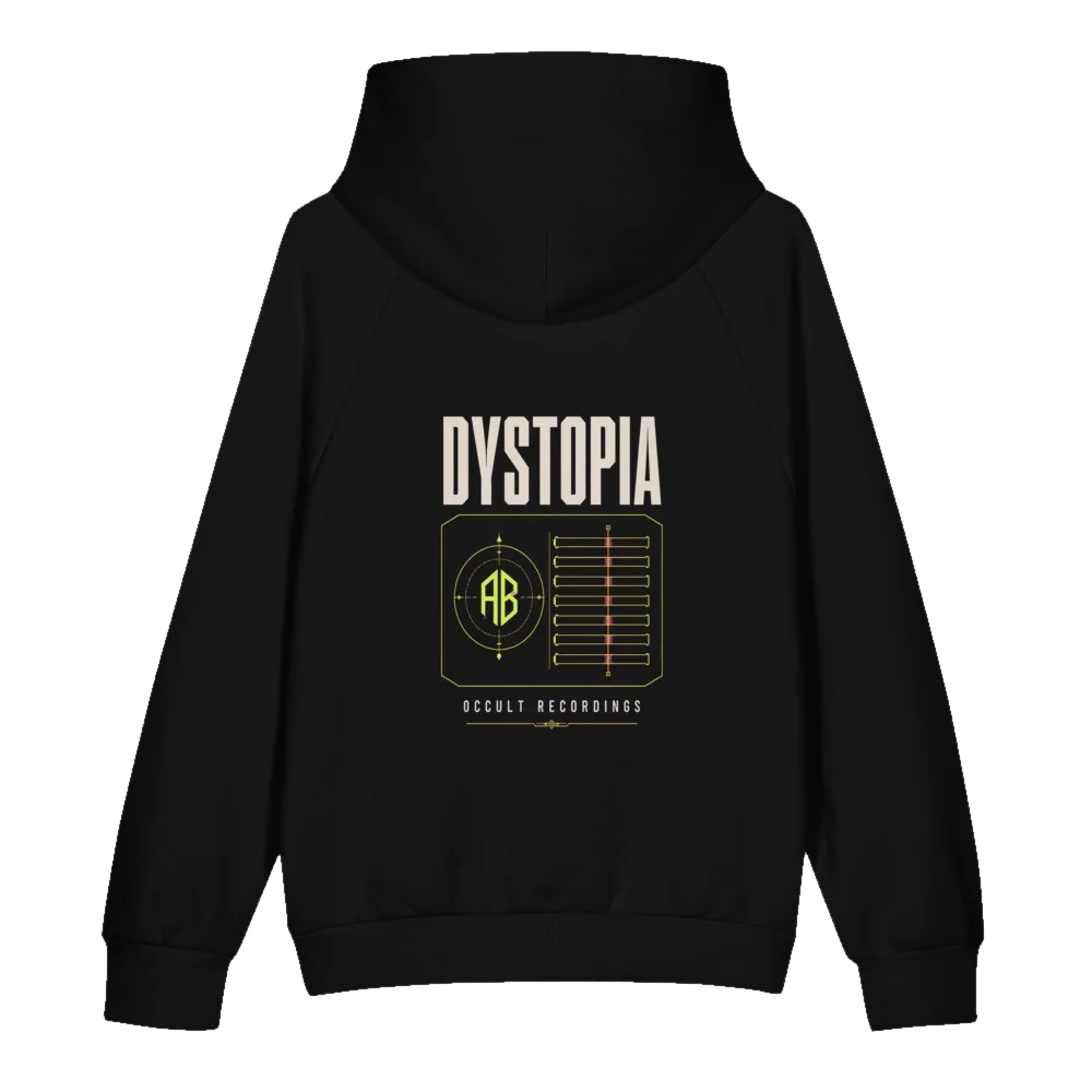 DYSTOPIA Tech Hoodie — back