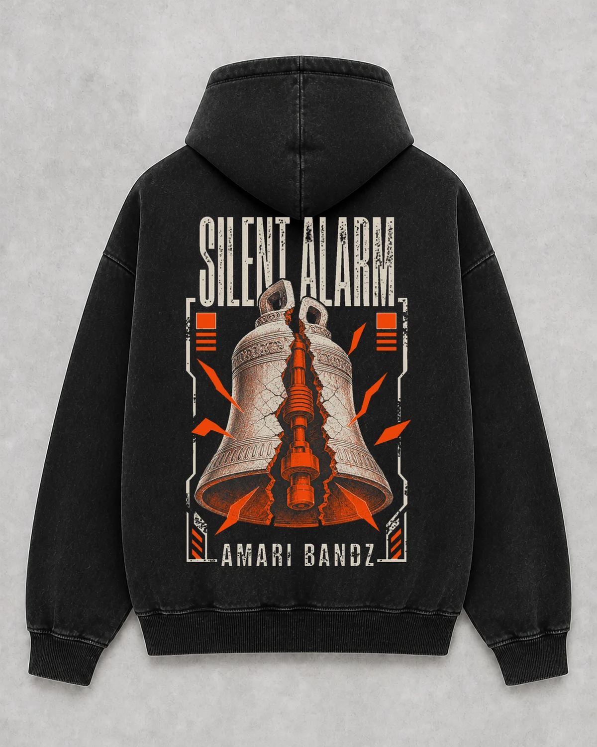 SILENT ALARM Hoodie — back