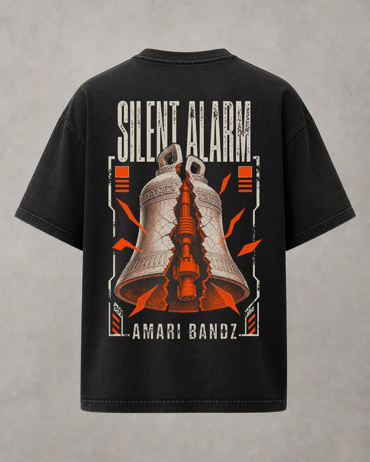 SILENT ALARM Tee — back