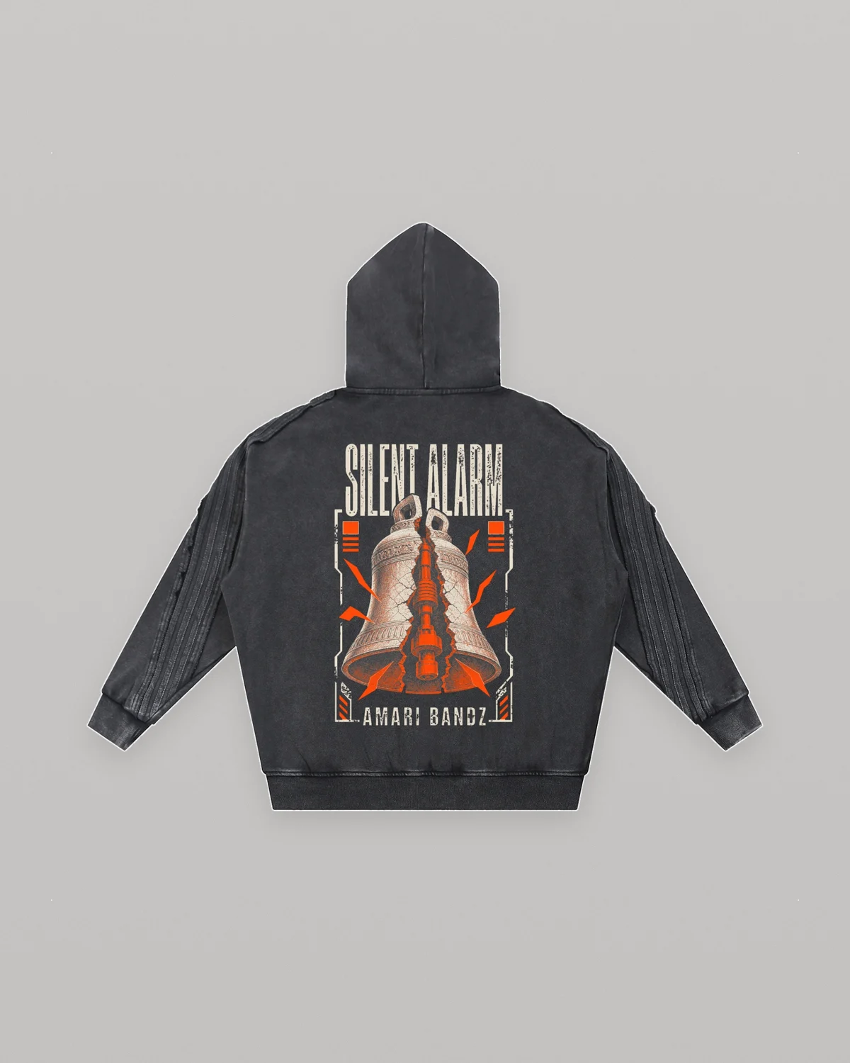 SILENT ALARM Zip Hoodie — front