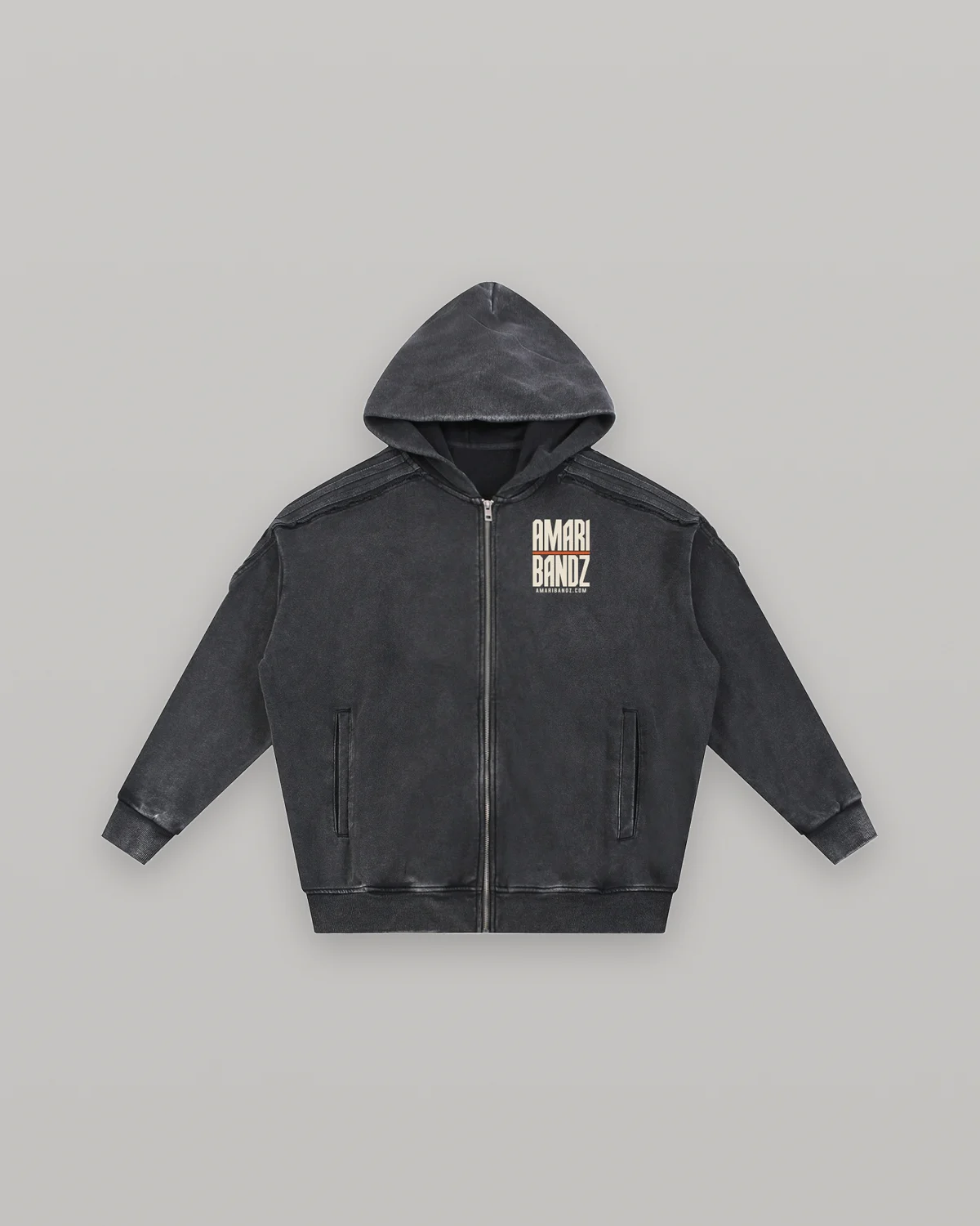 SILENT ALARM Zip Hoodie — back