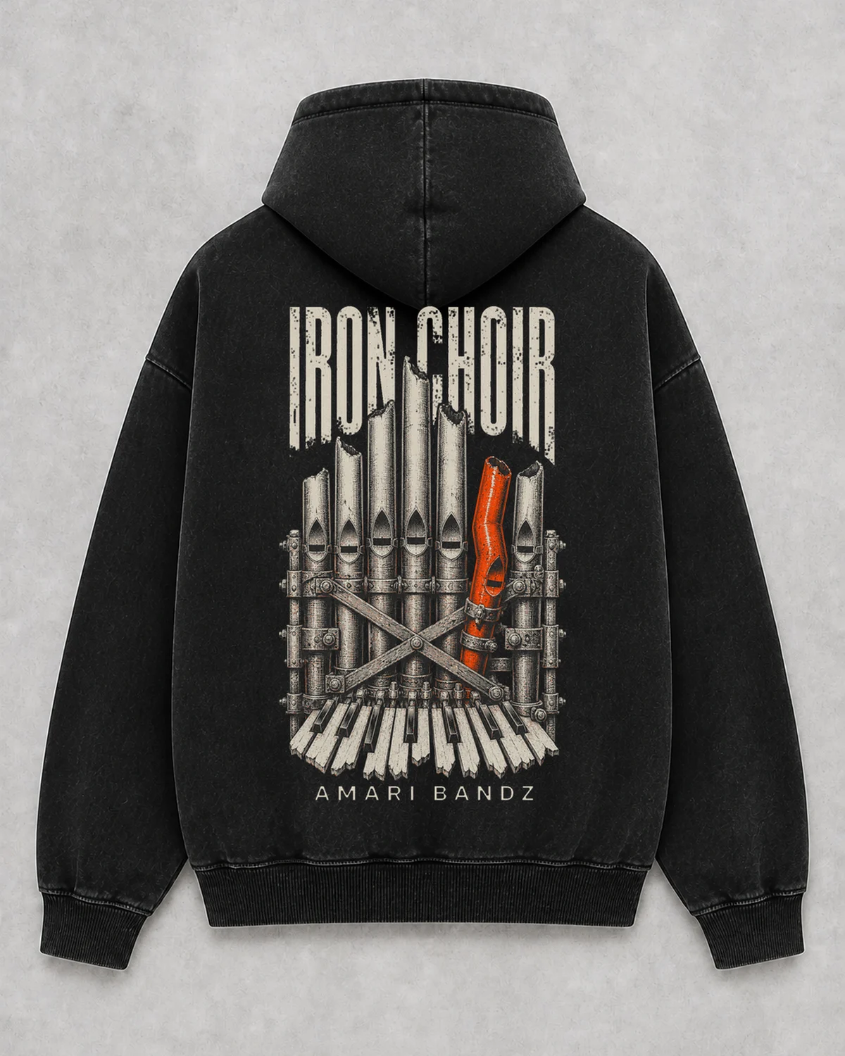 IRON CHOIR Hoodie — back