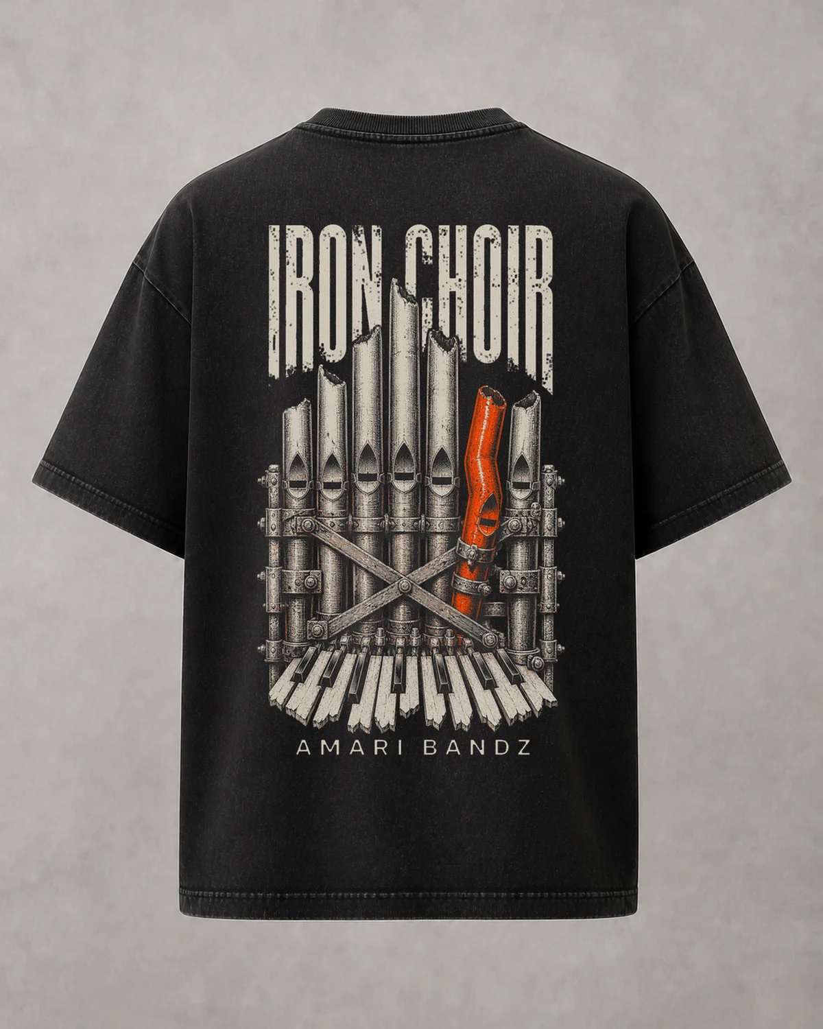 IRON CHOIR Tee — back