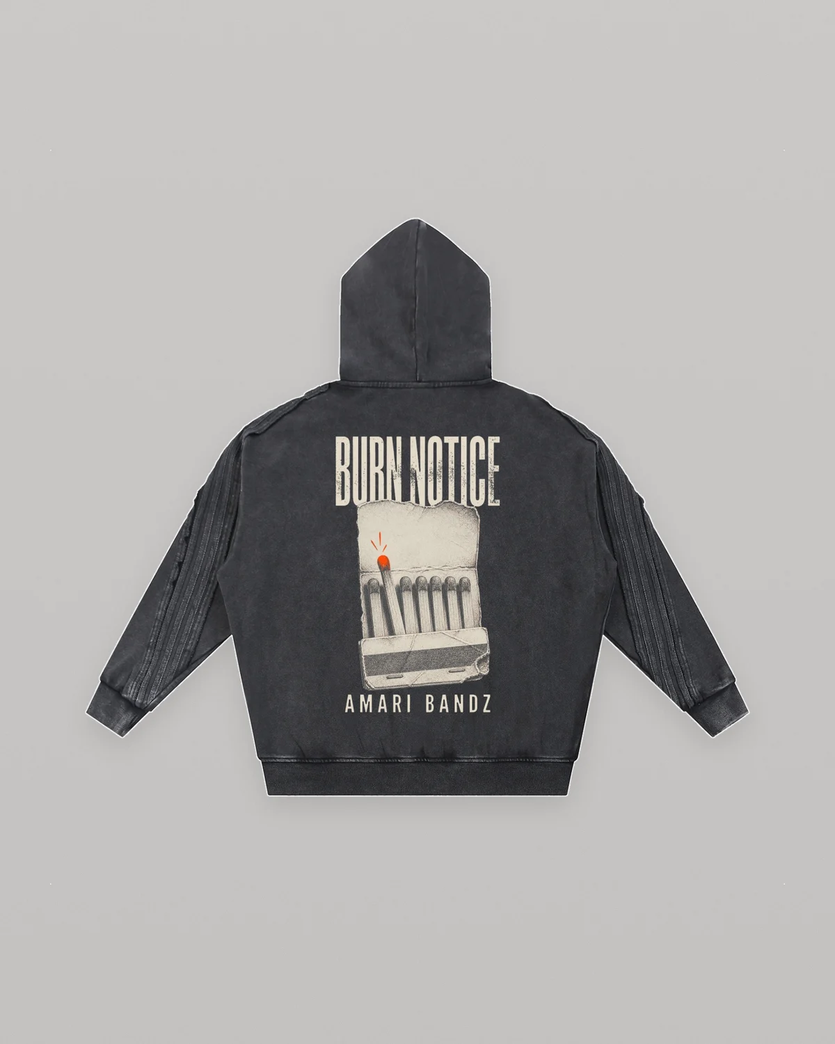 BURN NOTICE Zip Hoodie — front