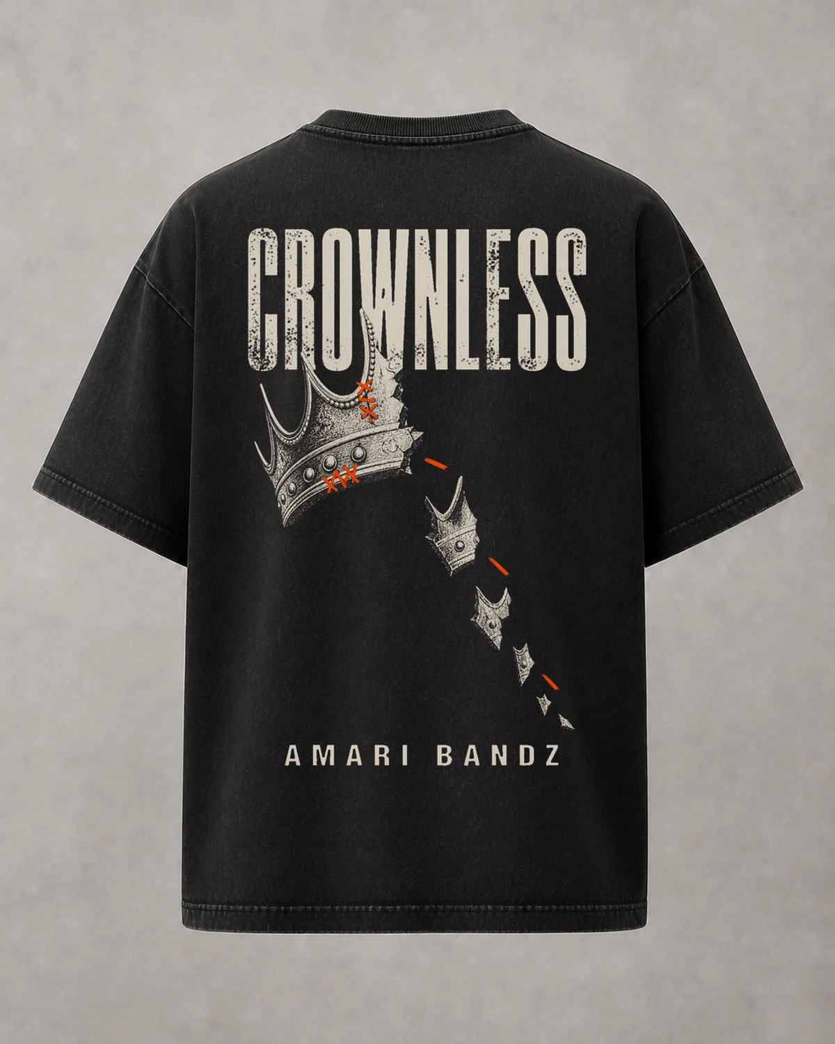 CROWNLESS Tee — back