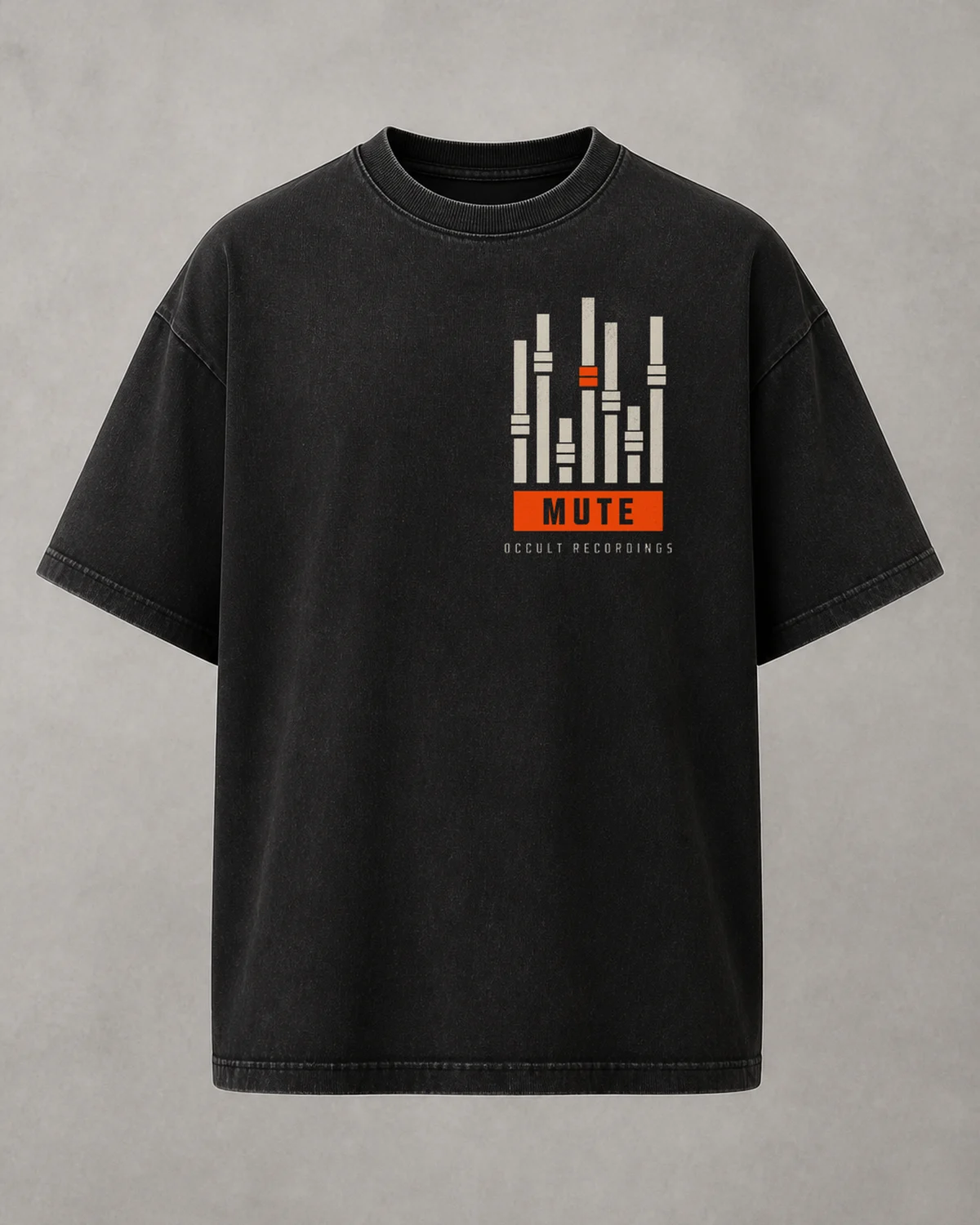 MUTE BANK Tee — front
