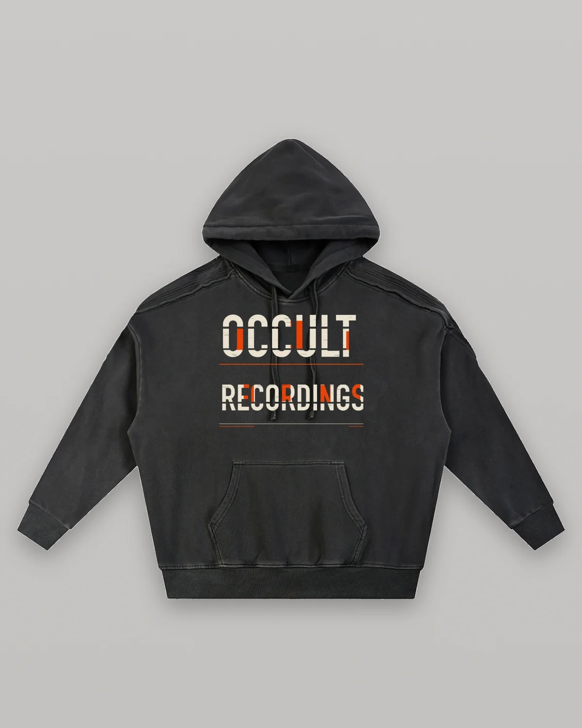 OCCULT RECORDINGS Modular Hoodie — back