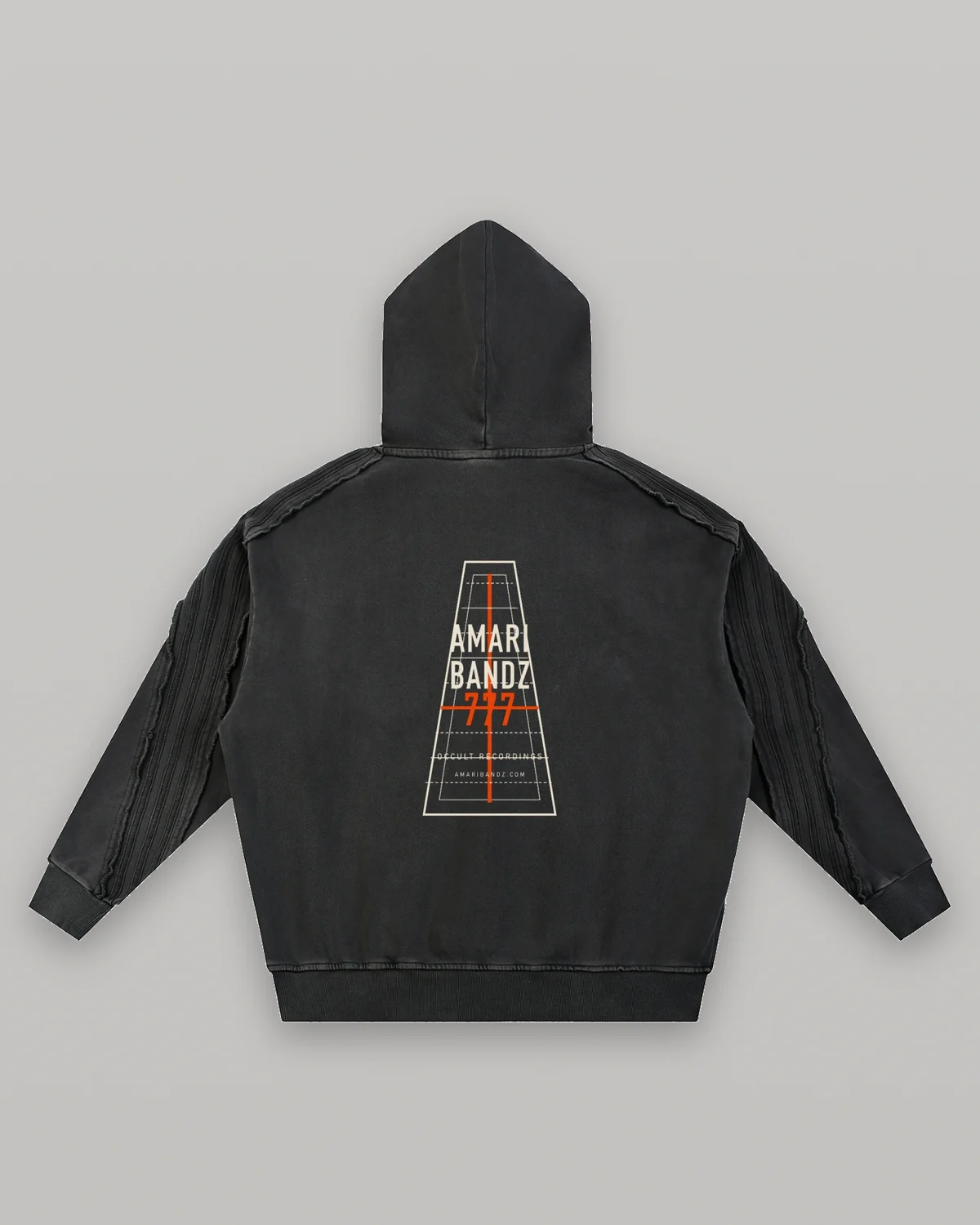 TAPERED SPINE Hoodie — front