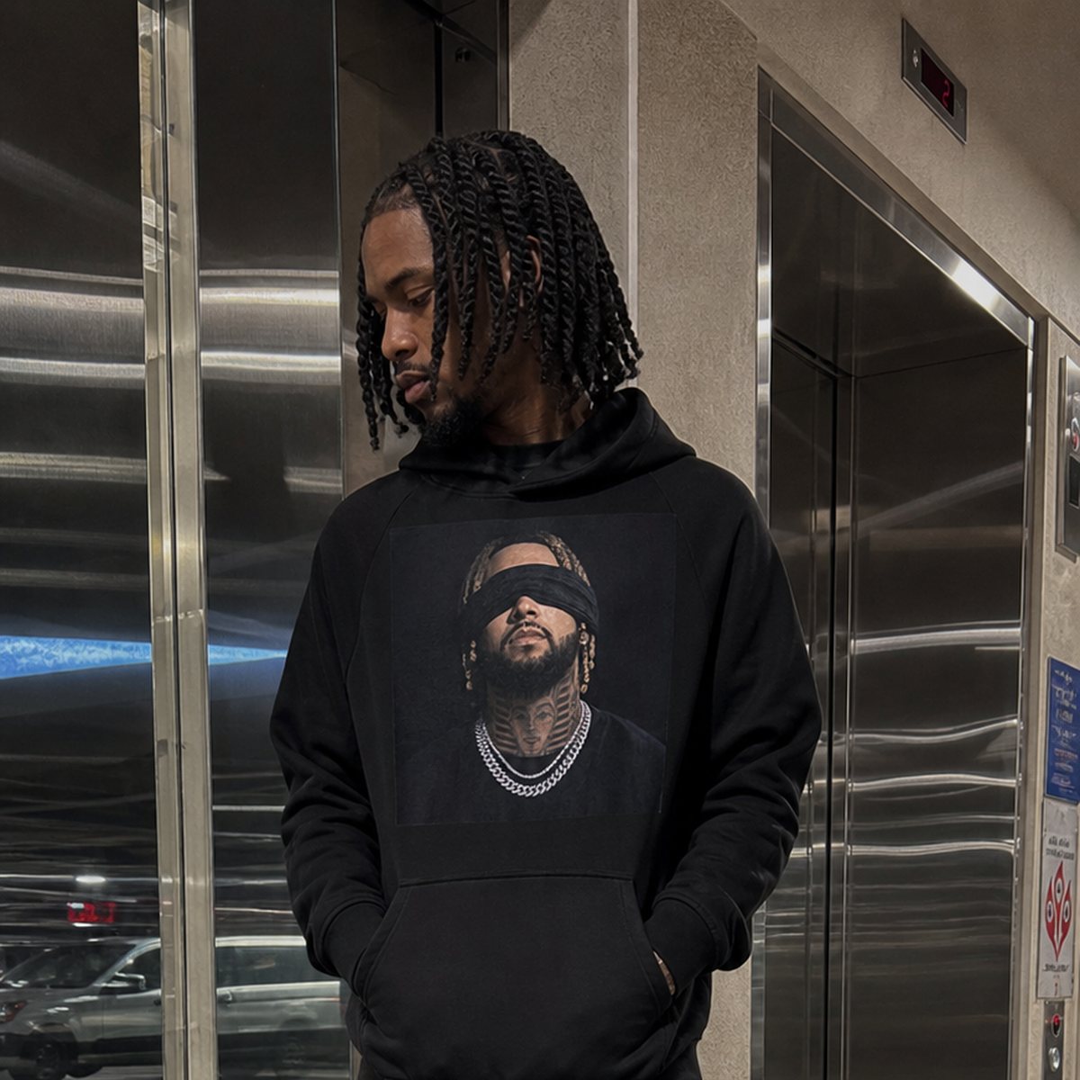 AMARI BANDZ Blindfold Hoodie