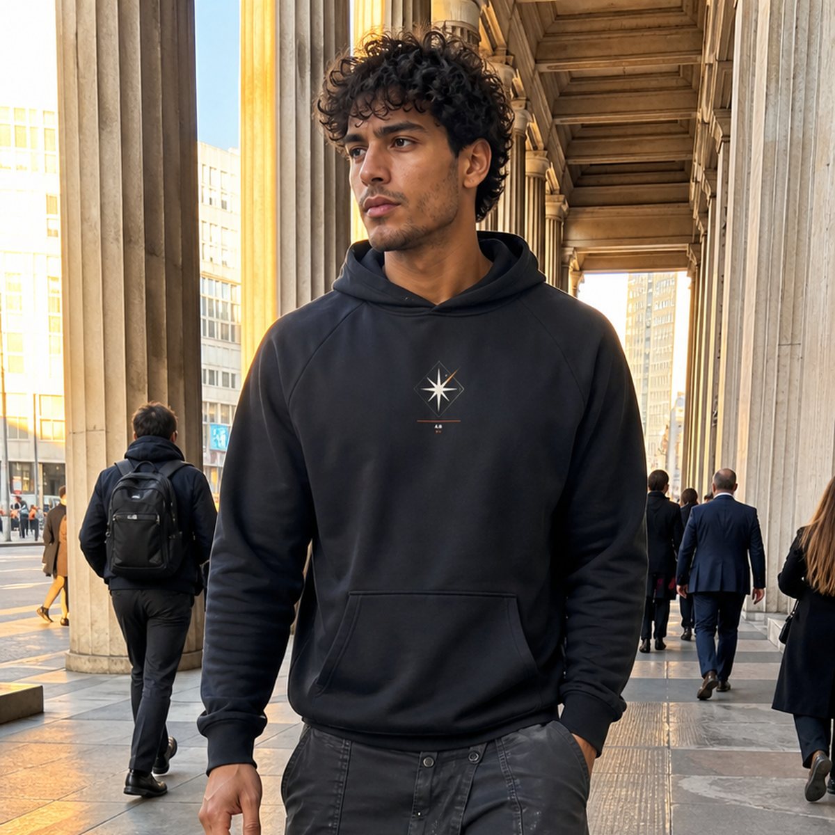 THE BLACK INDEX Hoodie