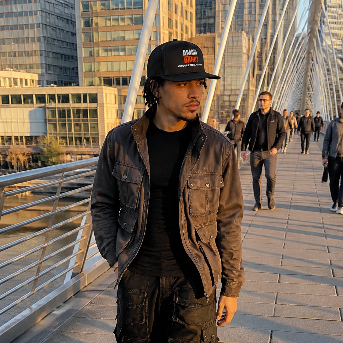 SPLIT WORDMARK Snapback