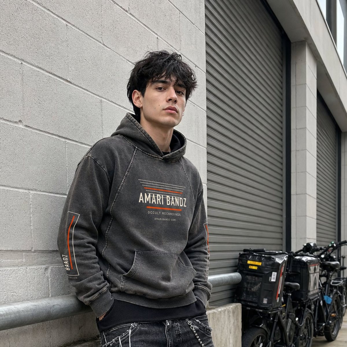 FRAYED INDEX Hoodie